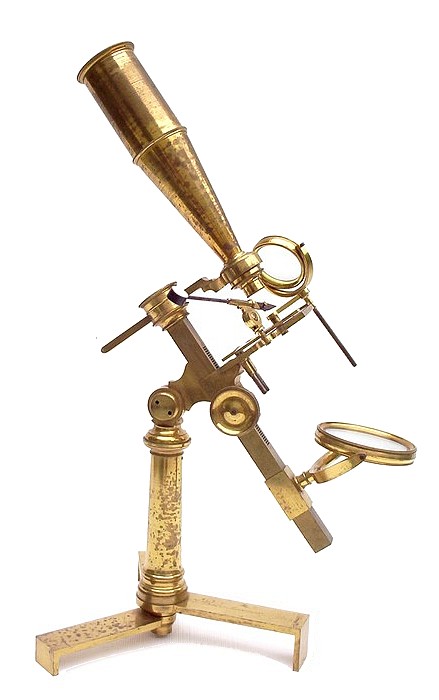 Bate London, Small Jones Most Improved Type Microscope. c.1825
