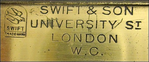 swift & son, university st, london w.c. with the swift bird trade mark