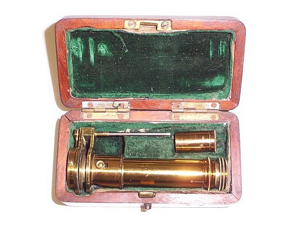 The Brown-Swift Pocket Microscope. c. 1880