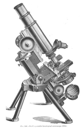 J. Swift and Son, London. Portable Histological microscope.