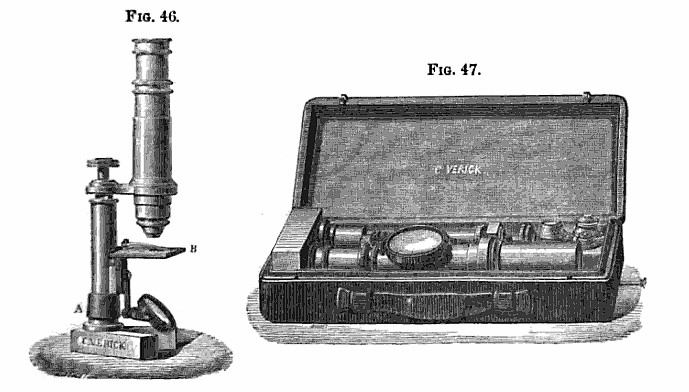 Verick's Travelling or Pocket Microscope