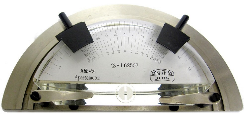 carl zeiss abbe apertometer