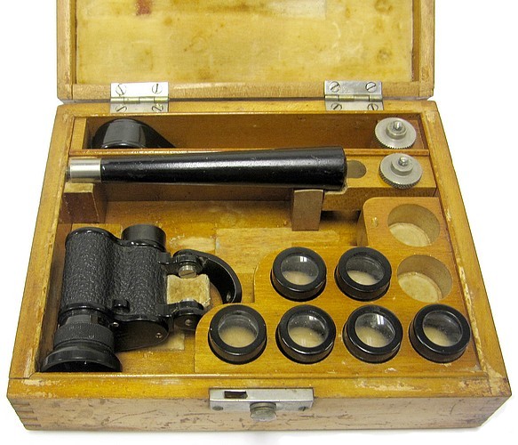 carl zeiss, jena, 1344392. monocular telescopic magnifier, c. 1924 (unkulare fernrohrlupe, 6x15)
