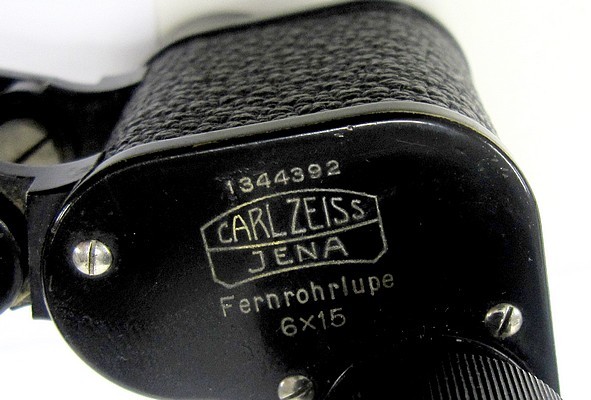 carl zeiss, jena, 1344392. monocular telescopic magnifier, c. 1924 (unkulare fernrohrlupe, 6x15)