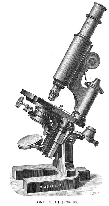 zeiss stand i 1885