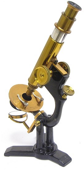 Bausch & Lomb Optical Co. "The Model" microscope