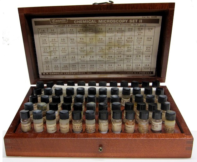 Cargille Laboratories Inc. Chemical Microscopy Set 2