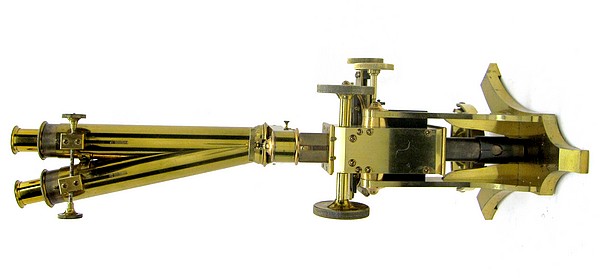 A. Ross, London, #326. Large Bar-limb Microscope, Model No.1, c. 1847