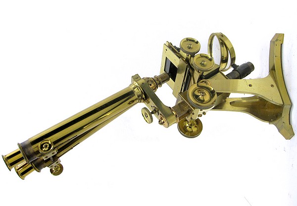 A. Ross, London, #326. Large Bar-limb Microscope, Model No.1, c. 1847