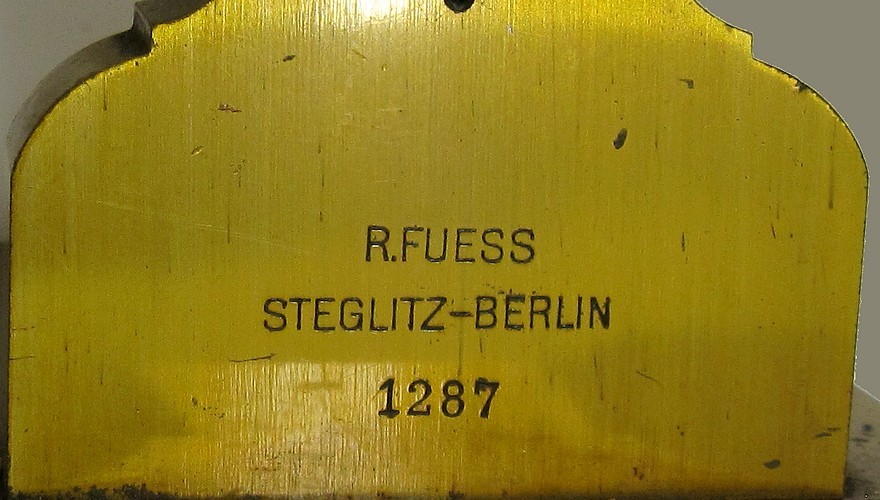 Fuess #1287 petrological microscope