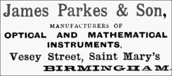 J. Parkes & Son ad