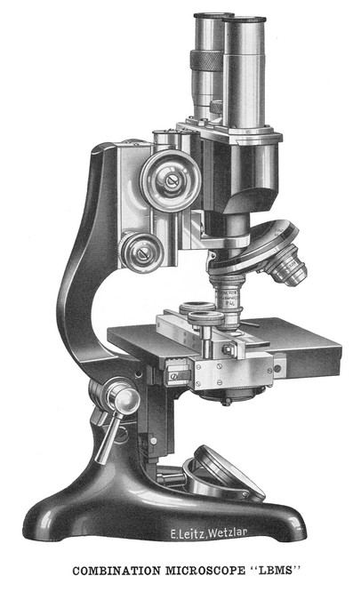 Ernst Leitz Wetzlar, No. 254206. Binocular microscope model LBMS. c. 1927